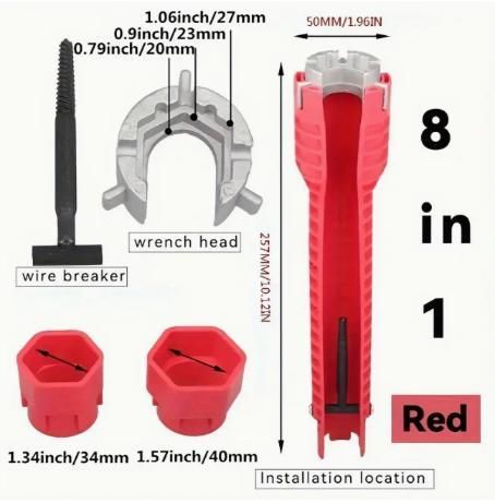 Wrench Tool ? Tight Space Plumber Kit i6r2ja-hp