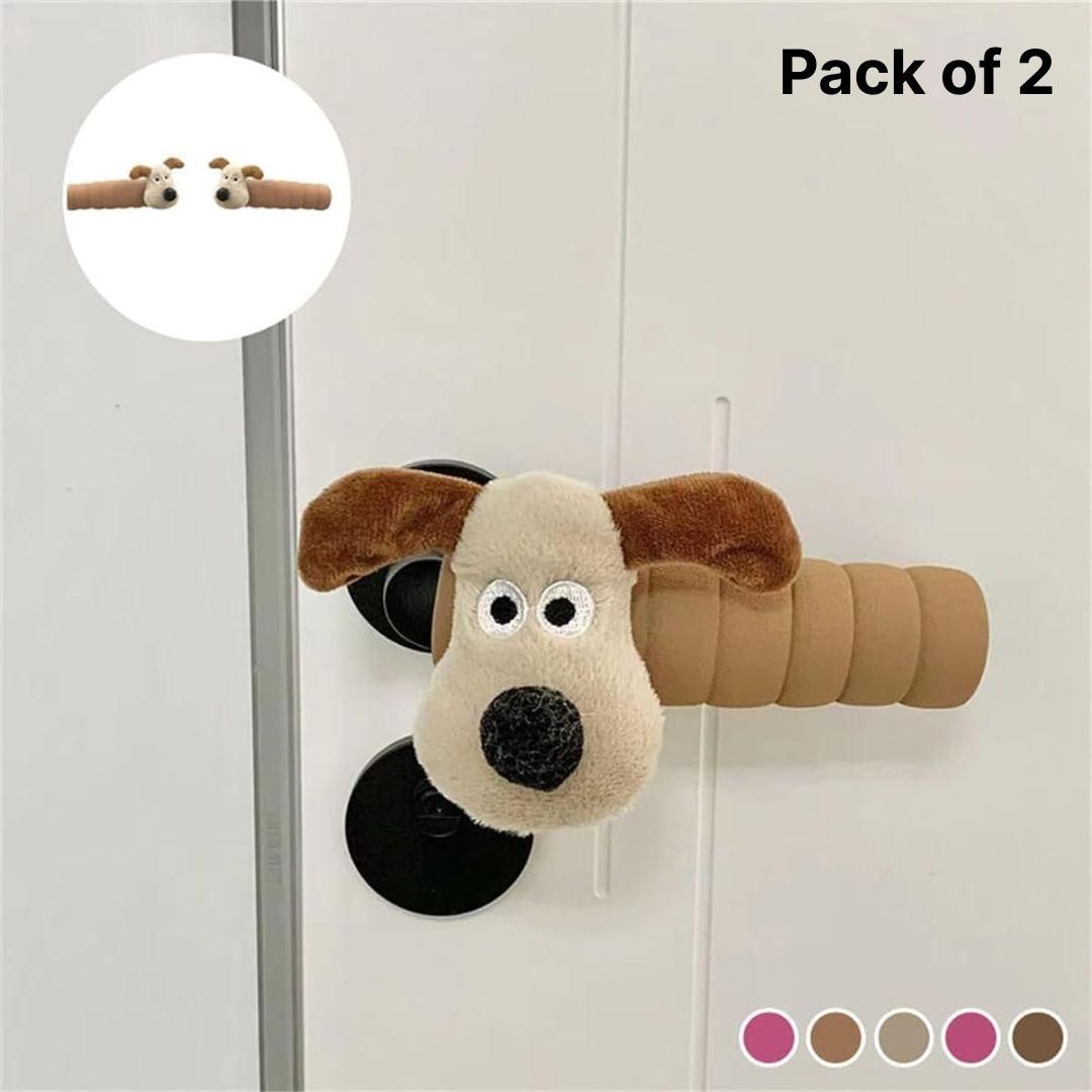 Cute Antistatic and Anti Collision Cartoon Pattern Door Handle Cover Pack of 2 i6r2ja-hp