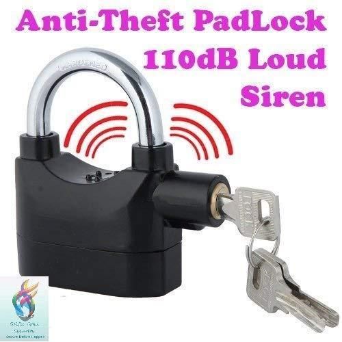 Motion Sensor Security Padlock Siren Alarm Lock i6r2ja-hp