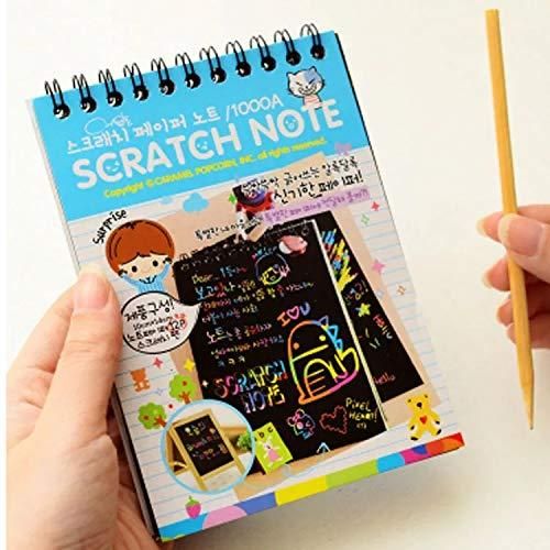 Small Scratch Art Note Book Pack of 2 i6r2ja-hp