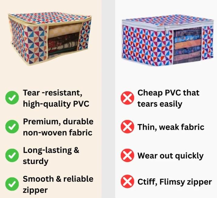 High Quality Triangle Printed Saree Cover i6r2ja-hp