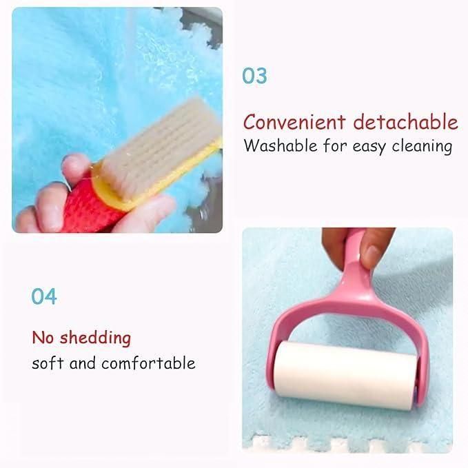 Interlocking Carpet Tiles Mat (6pc) i6r2ja-hp