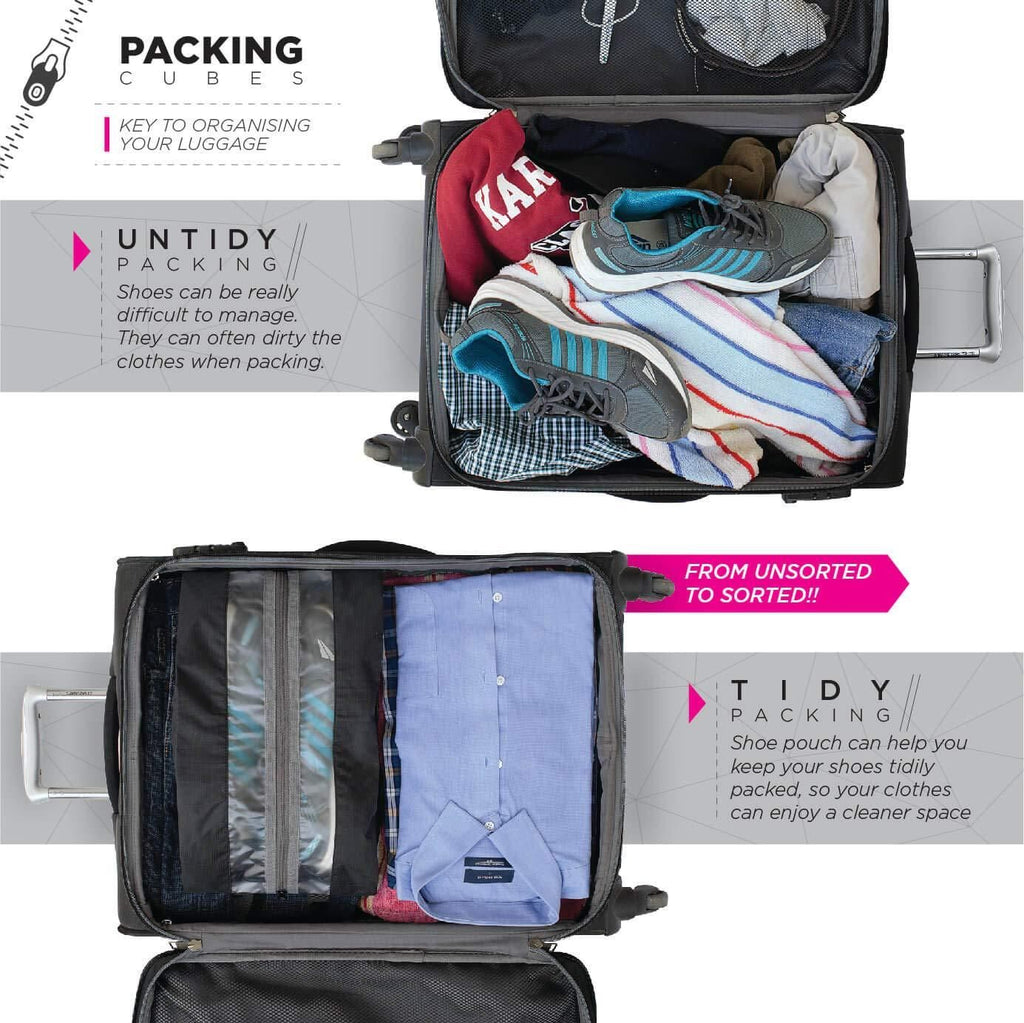 Shoe Portable Pouches Pack of 5 i6r2ja-hp