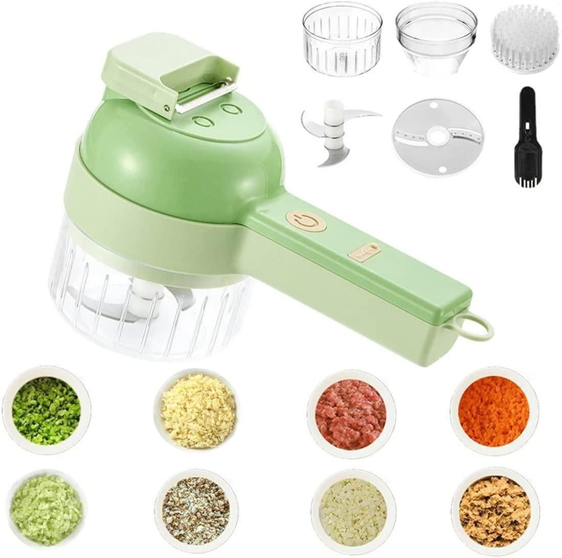 4 in 1 Portable Electric Vegetable Cutter Set i6r2ja-hp
