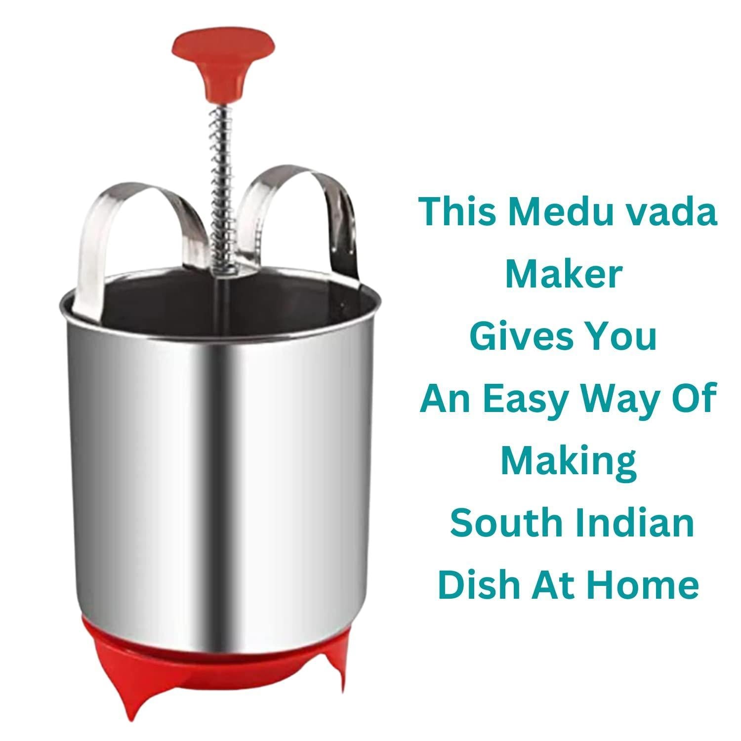 Stainless Steel Medu Vada Maker With Stand i6r2ja-hp