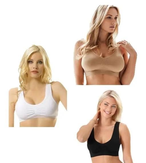 Womens Multicolor Air Bra (Pack of 3) i6r2ja-hp