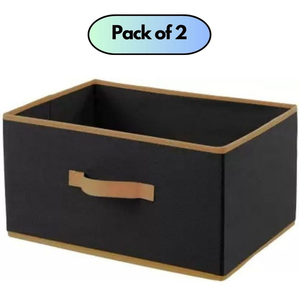 Multifunctional Fabric Storage Drawer Basket Pack of 2 i6r2ja-hp