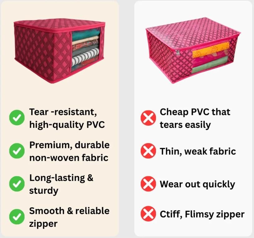 High Quality Printed Saree Cover (Pack of 3) i6r2ja-hp