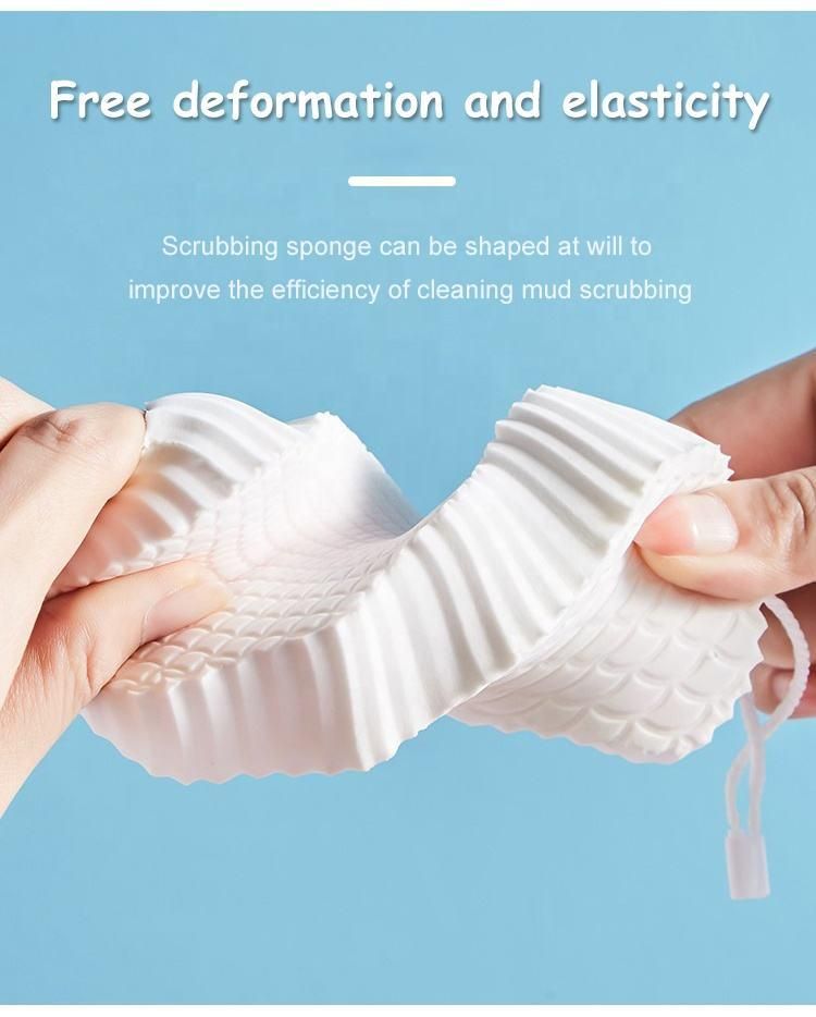 Kids Magic Bath Sponge Exfoliating Brush for Gentle Dead Skin Removal - Baby Body Scrubber & Massage Cleaning Tool i6r2ja-hp