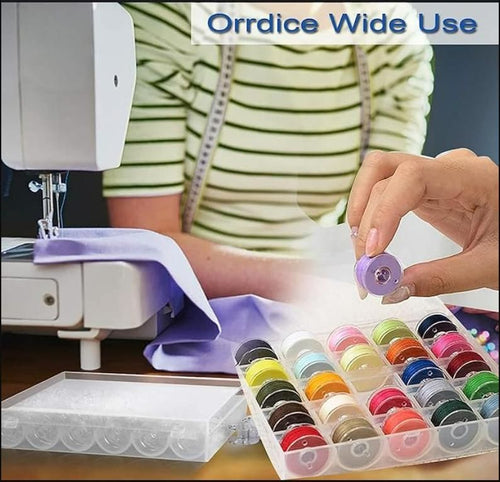 24 Pcs Sewing Machine Thread Bobbins i6r2ja-hp