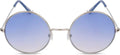 UV Protection Round Sunglasses (55 Blue) i6r2ja-hp