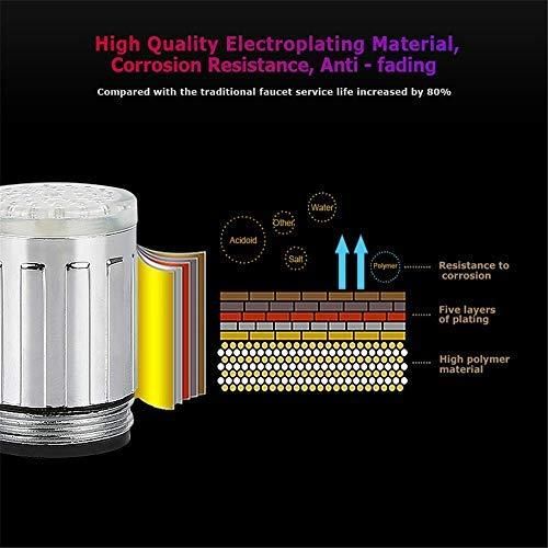 Color LED Light Changing Glow Sensor Water Faucet Tap i6r2ja-hp