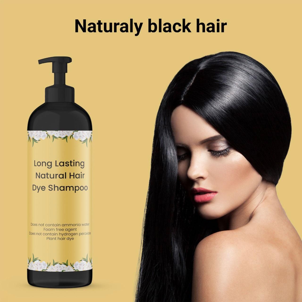 Long Lasting Natural Hair Dye Shampoo 100ML (Pack of 2) i6r2ja-hp