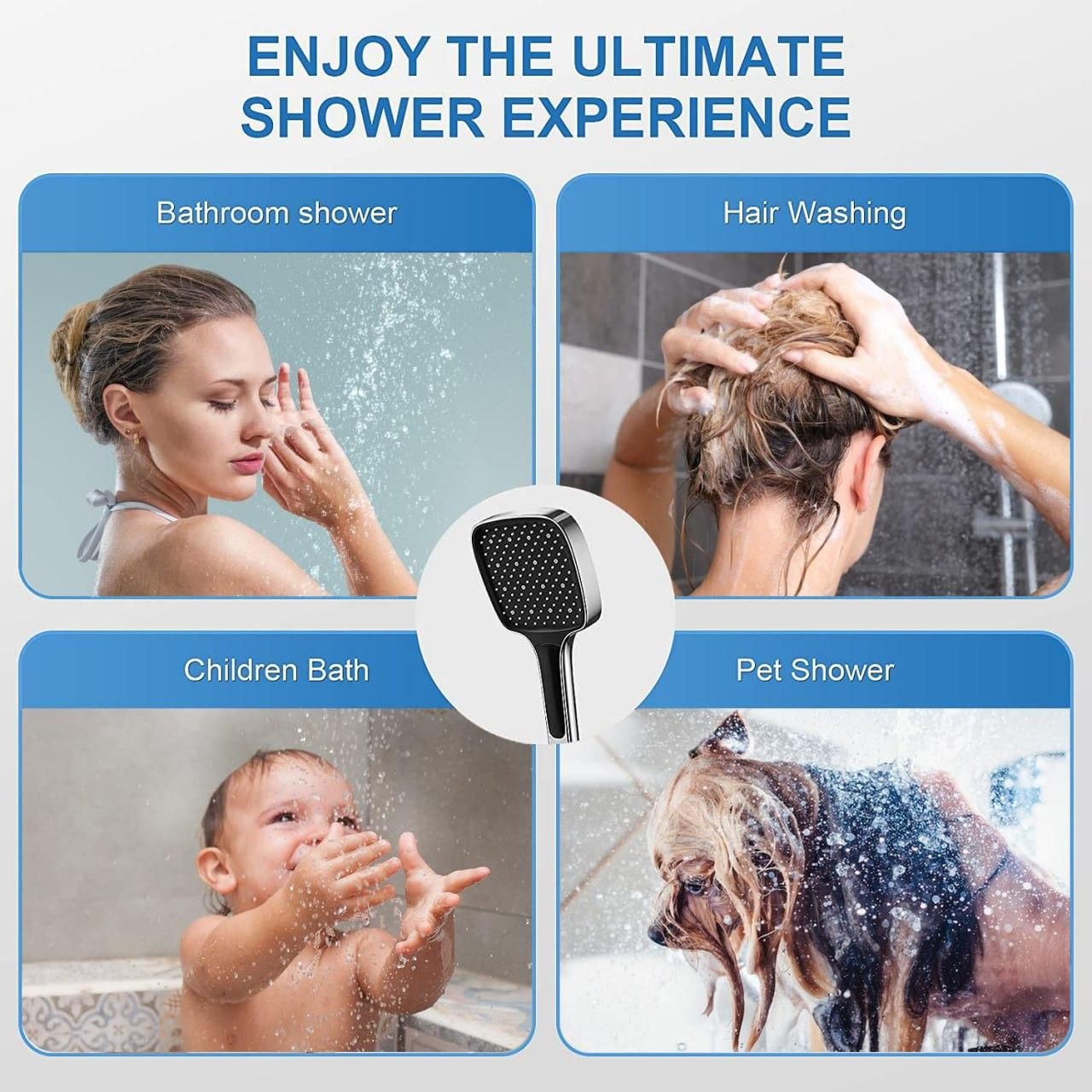 7 Modes Large Shower Head i6r2ja-hp