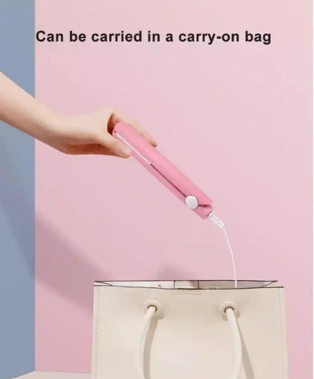 2-in-1 Mini Hair Straightener and Curler i6r2ja-hp