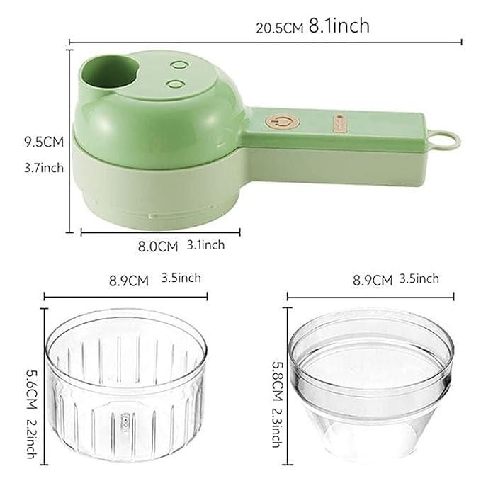 4 in 1 Portable Electric Vegetable Cutter Set i6r2ja-hp