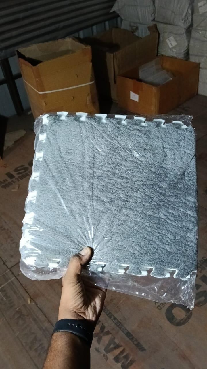 Interlocking Carpet Tiles Mat (6pc) i6r2ja-hp