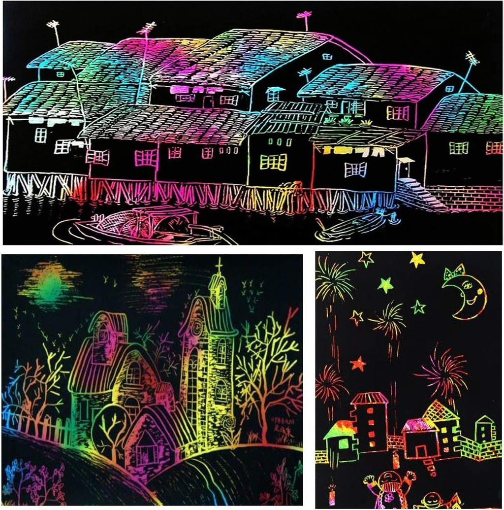 Small Scratch Art Note Book Pack of 2 i6r2ja-hp