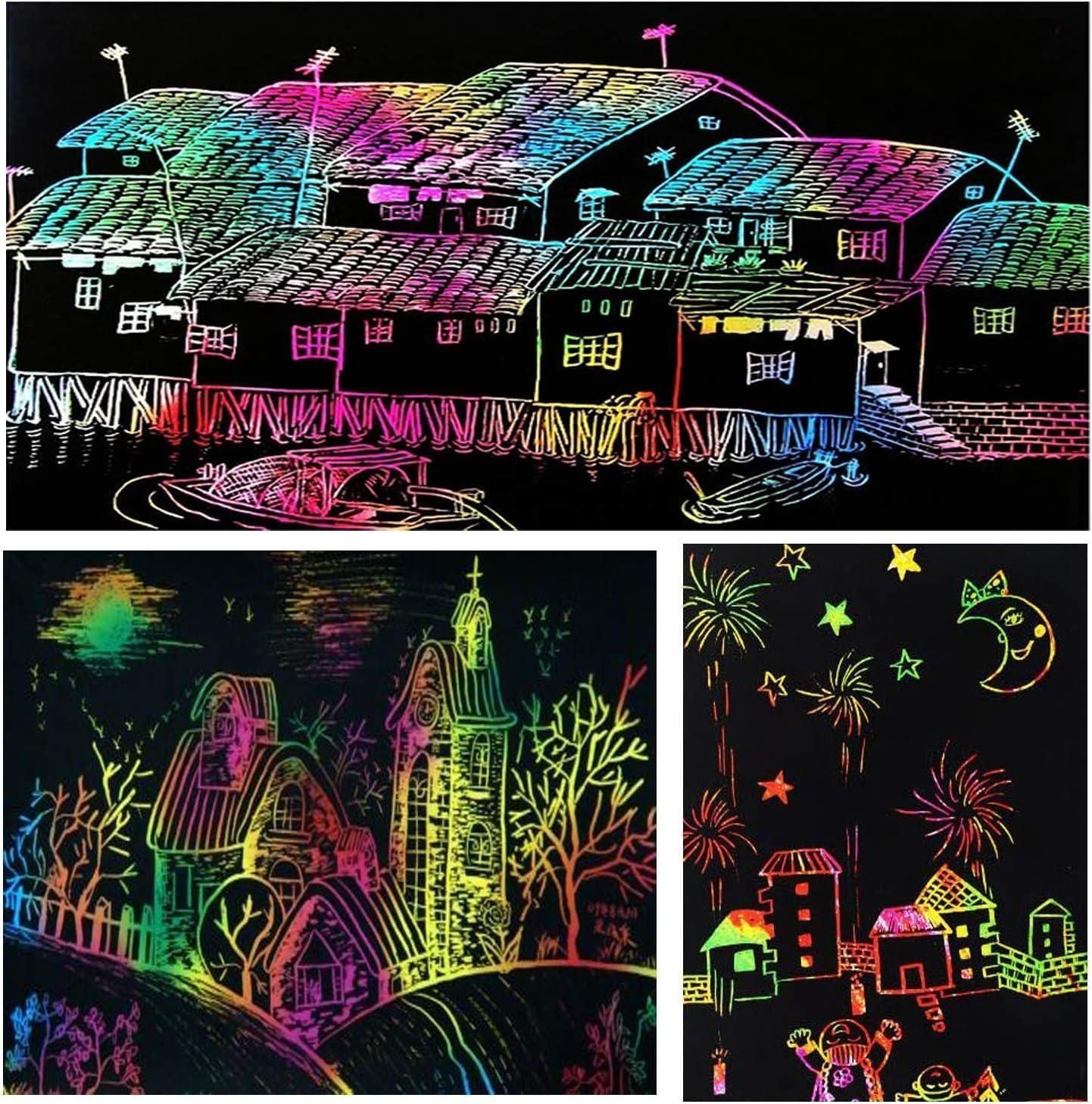 Small Scratch Art Note Book Pack of 2 i6r2ja-hp