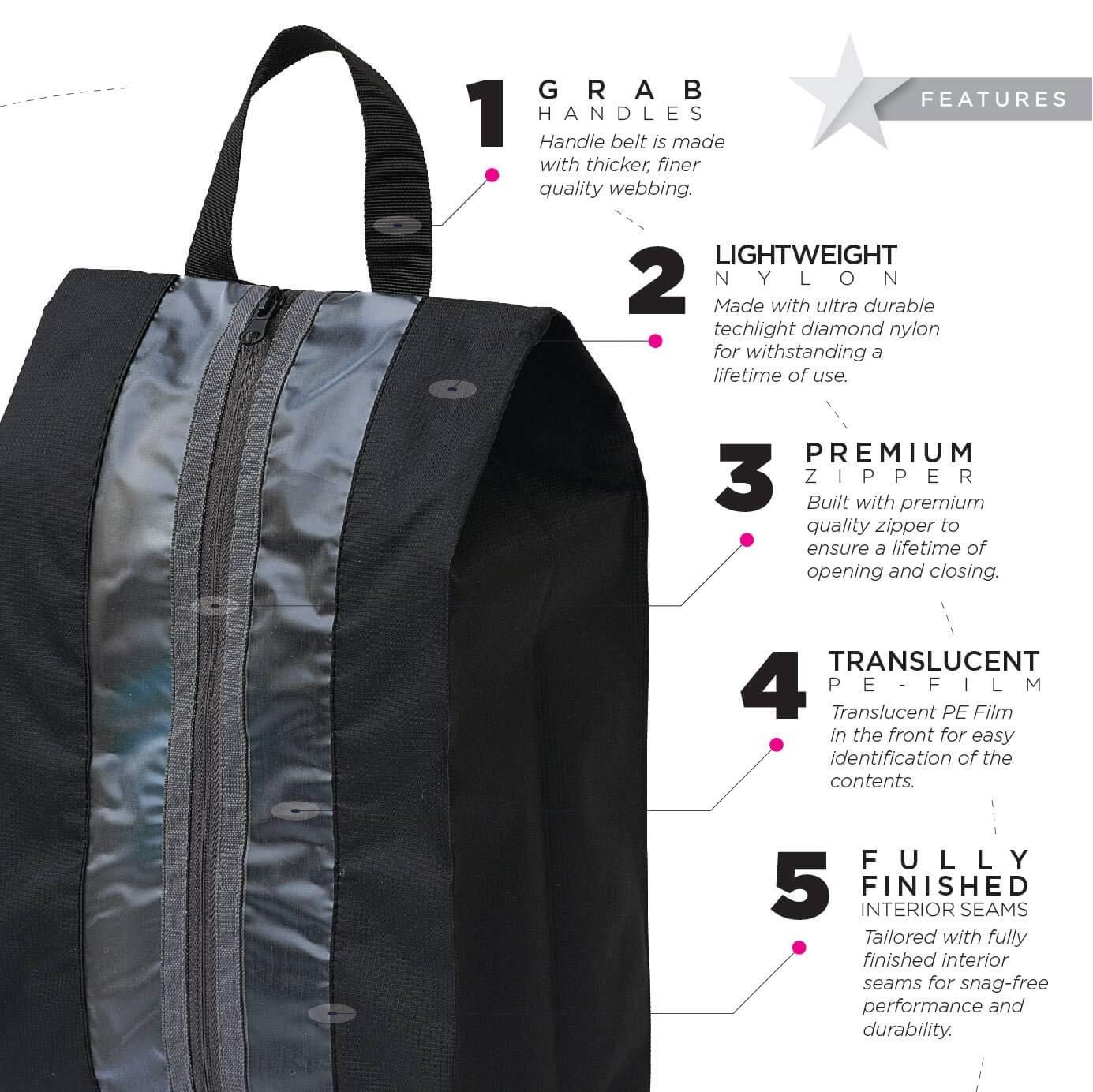 Shoe Portable Pouches Pack of 5 i6r2ja-hp