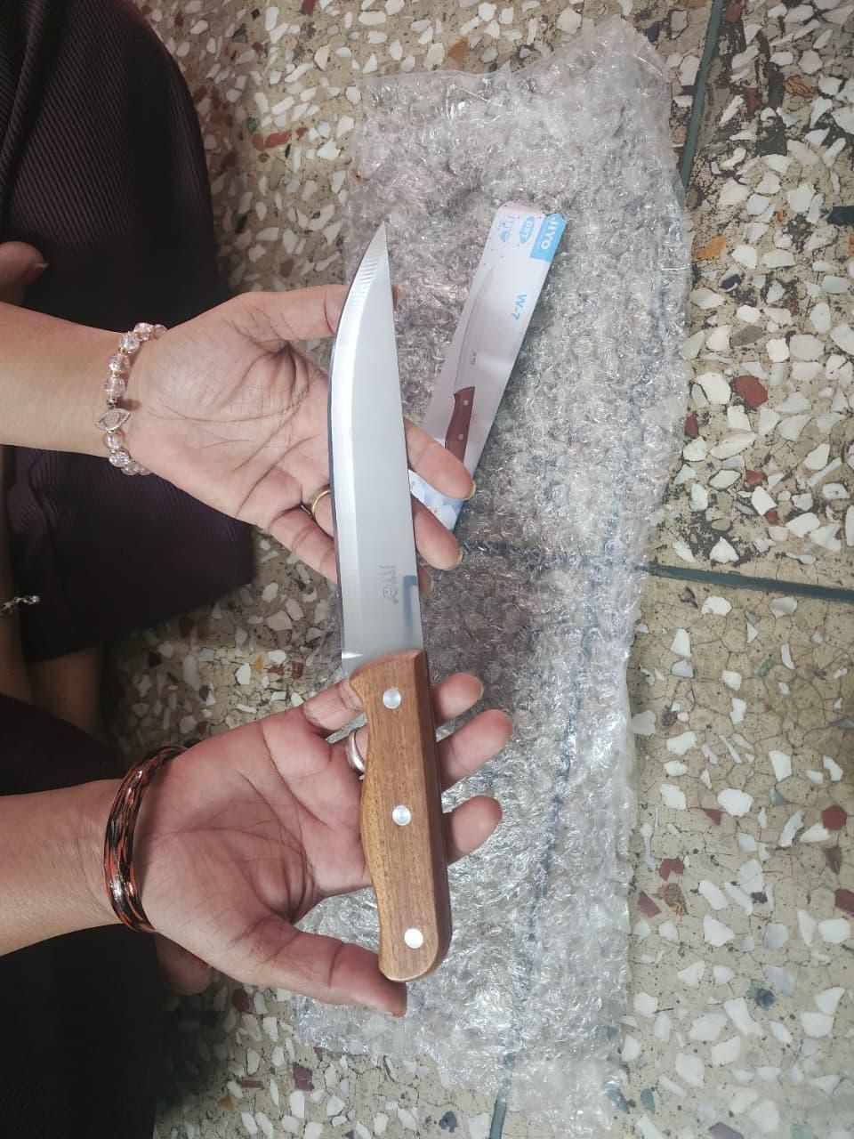 Chef Knife Rosewood Handle Stainless Steel Kitchen Knife i6r2ja-hp