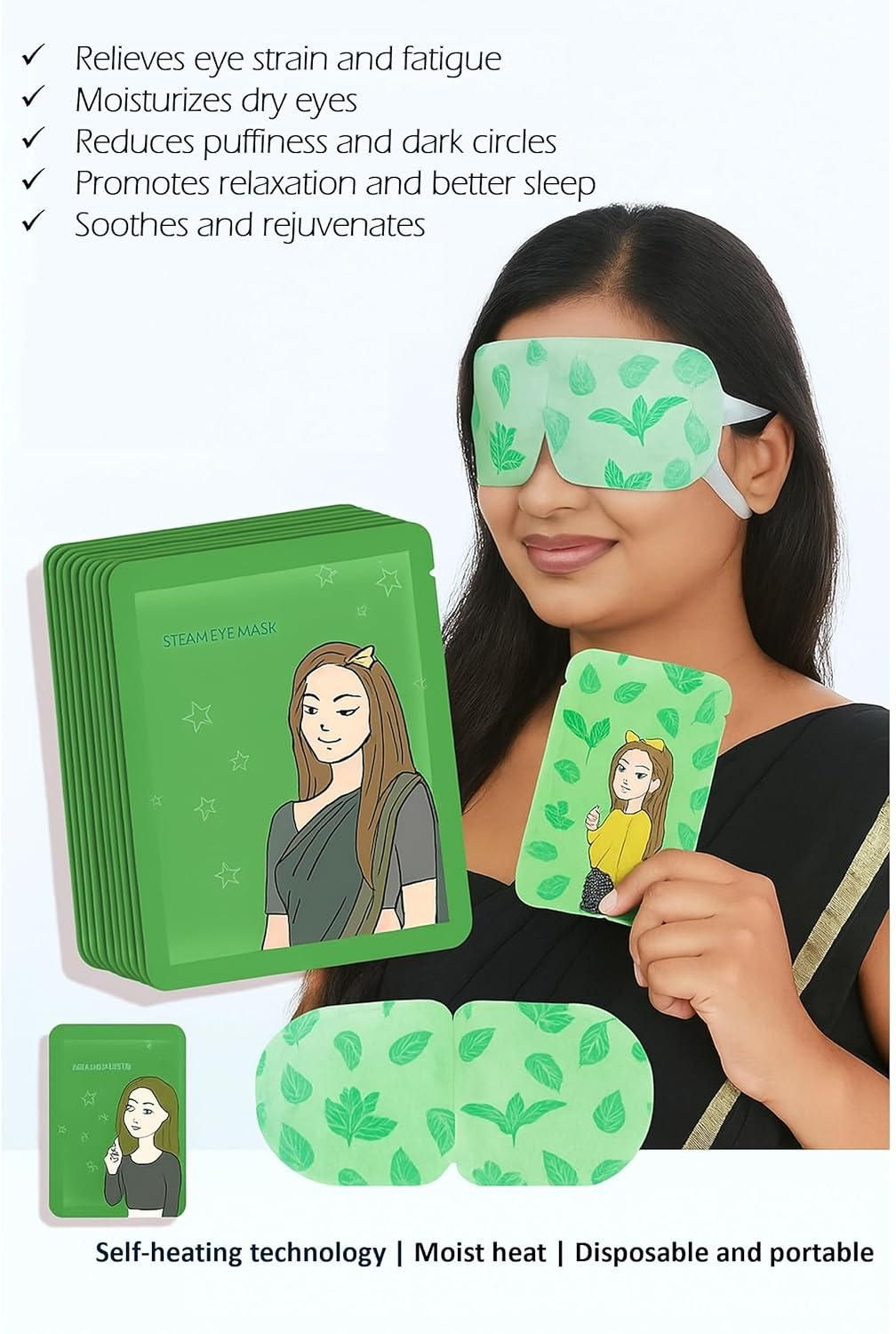 Steam Eye Mask Pack of 2 i6r2ja-hp