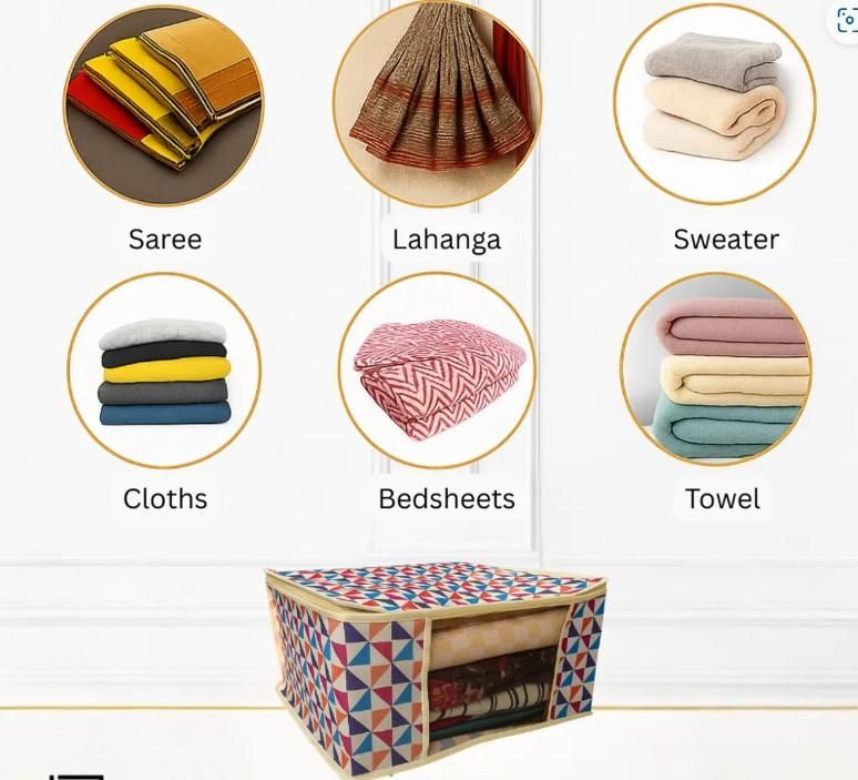 High Quality Triangle Printed Saree Cover i6r2ja-hp