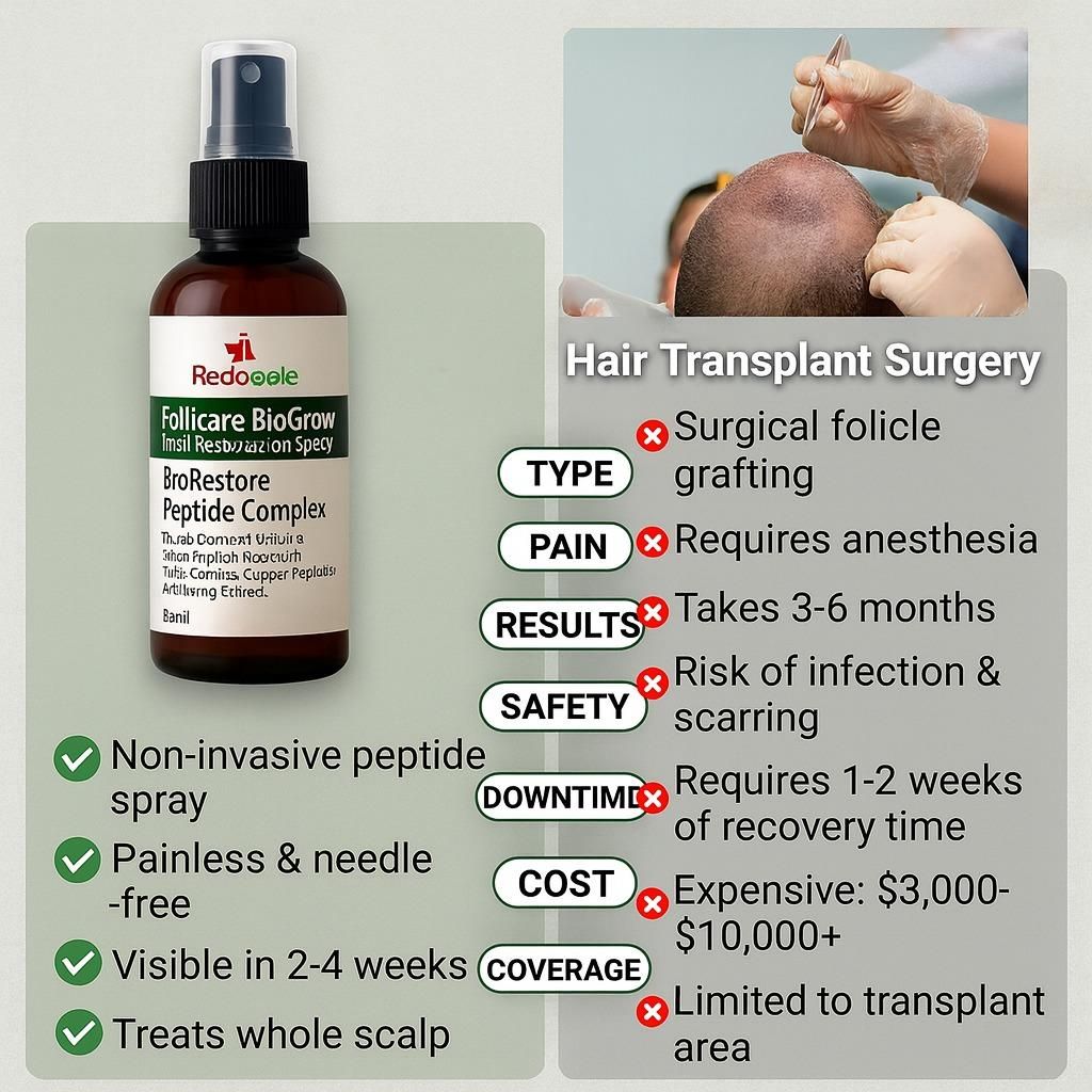 Follicure BioGrow Hair Restoration Spray 50 ml (Pack of 2) i6r2ja-hp