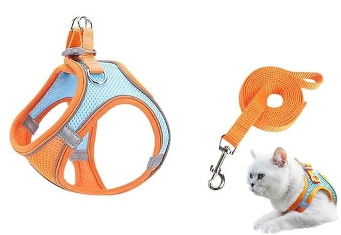 Cat Harness with Leash Adjustable Comfortable i6r2ja-hp