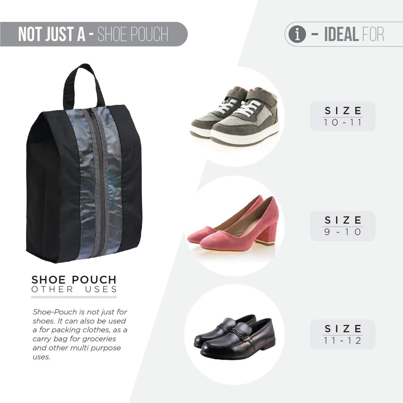 Shoe Portable Pouches Pack of 5 i6r2ja-hp