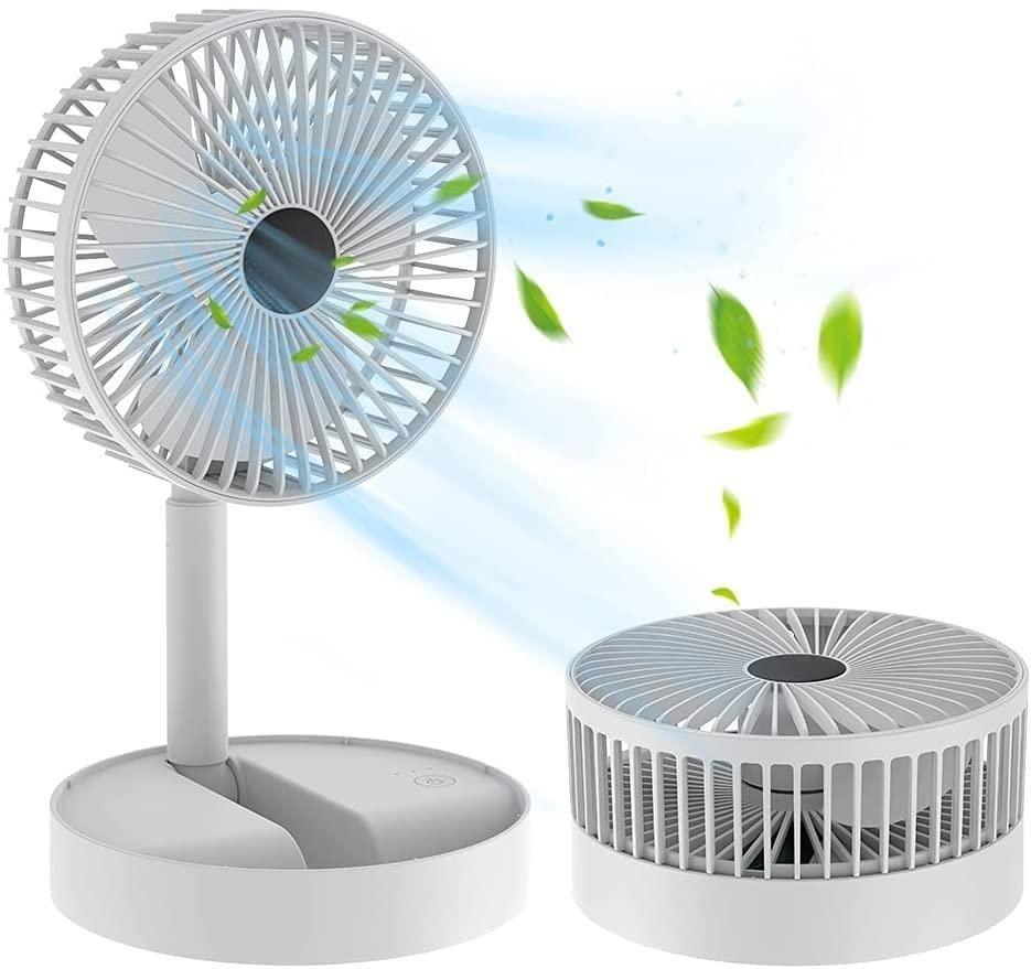 Powerful Rechargeable High Speed Table Desk Fan i6r2ja-hp