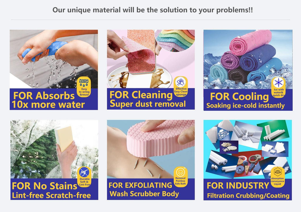 Clean Cham Synthetic Chamois Cloth (Assorted, Pack of 1) i6r2ja-hp