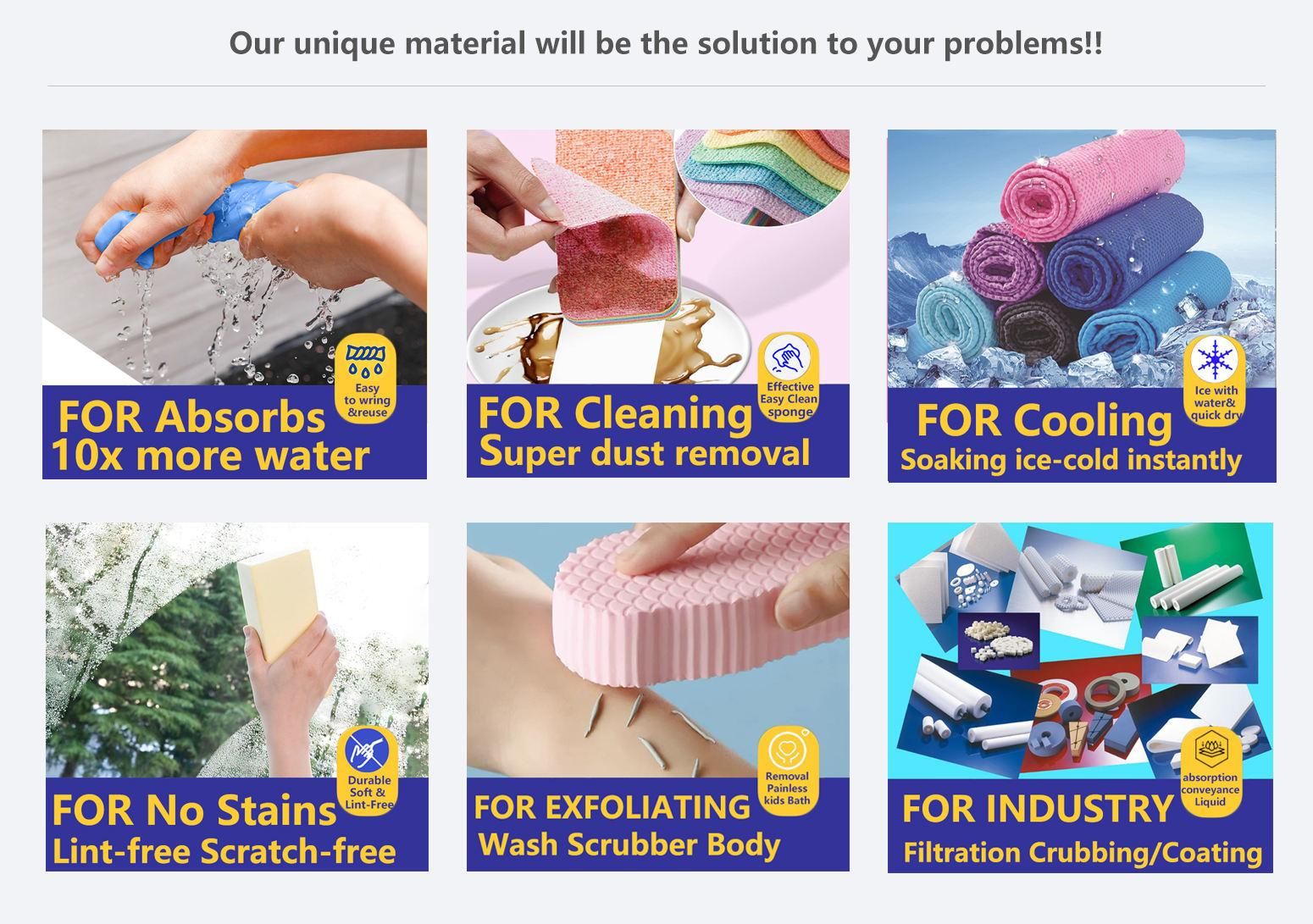 Clean Cham Synthetic Chamois Cloth (Assorted, Pack of 1) i6r2ja-hp