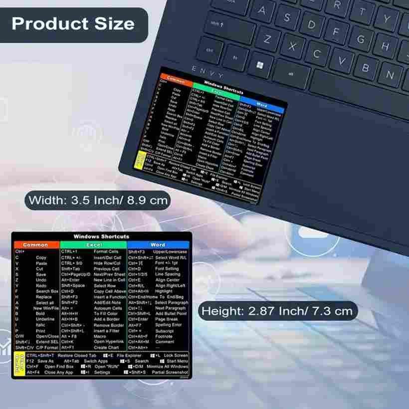 Reusable Keyboard Shortcut Stickers for Windows i6r2ja-hp