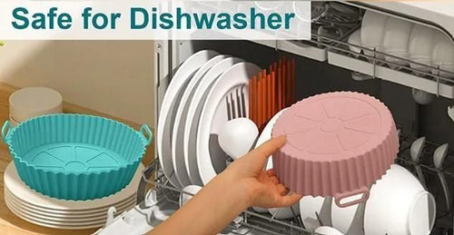 Air Fryer Silicone Baking Tray Reusable Mold i6r2ja-hp