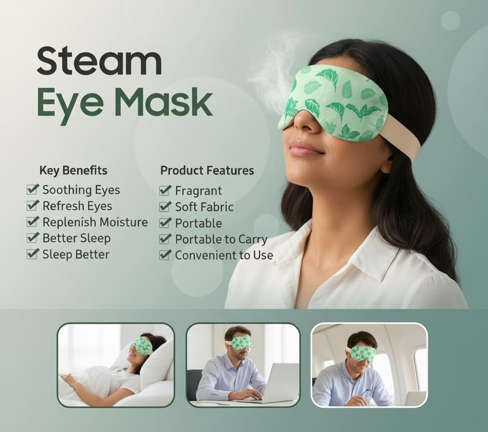 Steam Eye Mask Pack of 2 i6r2ja-hp