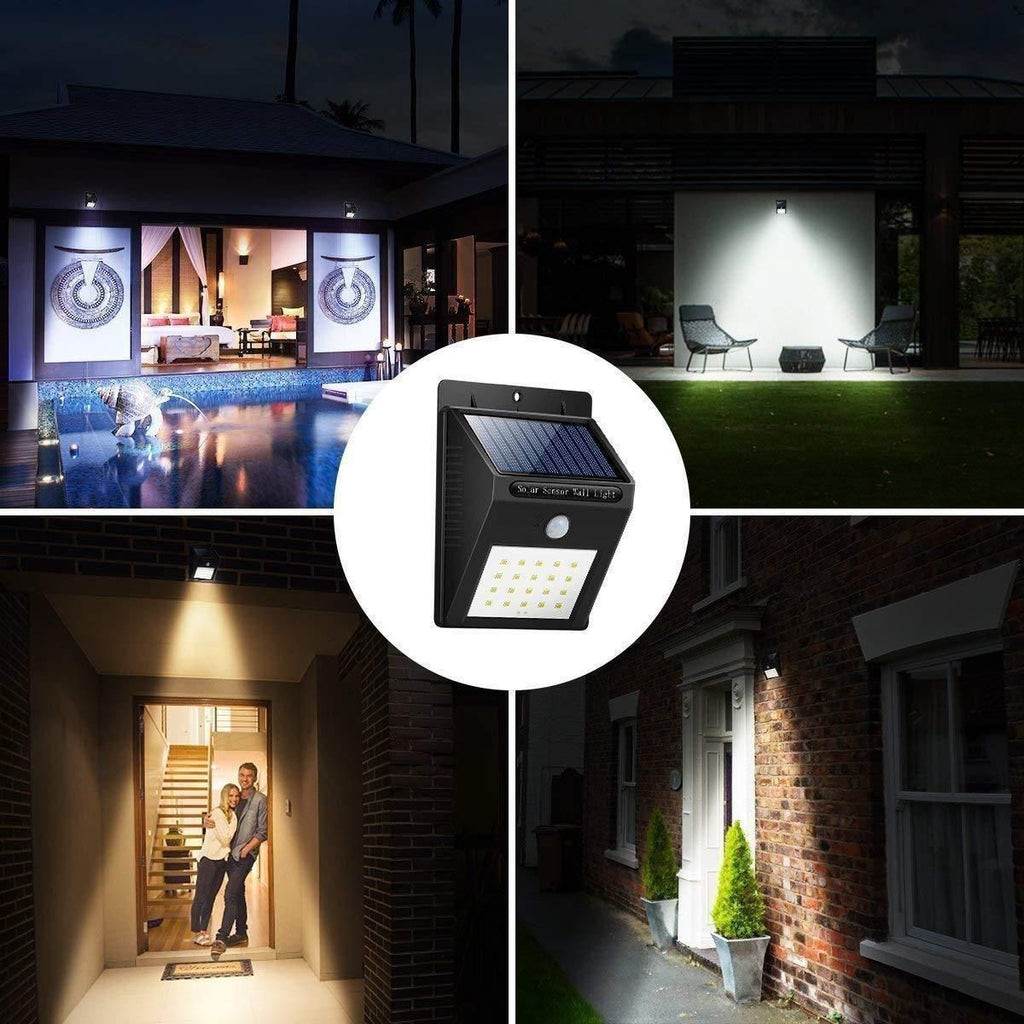 Security Light- 20 LED Bright Outdoor Security Lights with Motion Sensor i6r2ja-hp