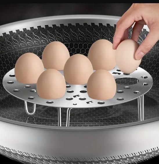 Stainless Steel Egg-Multipurpose Steaming Rack i6r2ja-hp