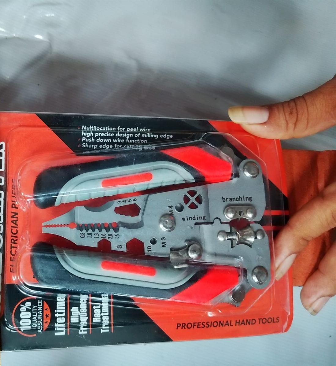 Foldable Multi-Tool Pliers for Electricians (Pack of 1) i6r2ja-hp