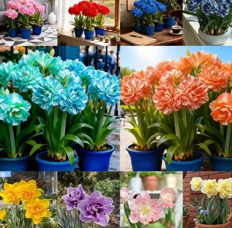 Rare Daffodil Bulbs with Plant Growth Supplement (Pack of 4) i6r2ja-hp