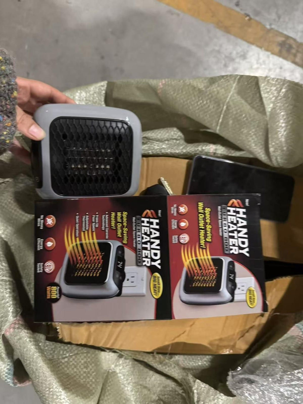 Portable Turbine Heater Wall-Mounted Electric Convector Heater ? Silent Infrared Fan Stove for Bathroom, Bedroom & Greenhouse | Energy-Saving Small Indoor Room Heater 220V (MULTI) i6r2ja-hp