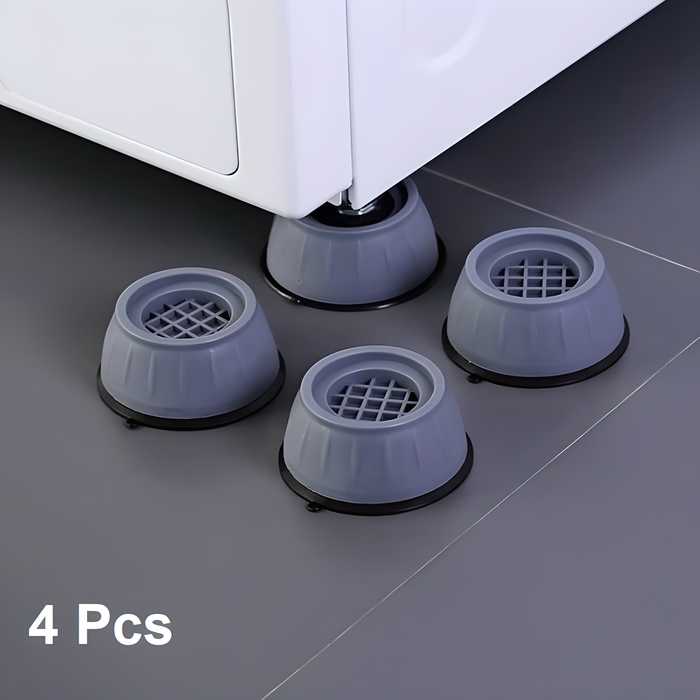 Anti Vibration Pad-Anti-vibration Pads For Washing Machine - 4 Pcs Shock Proof Feet For Washer ? Dryer, Great For Home, Laundry Room, Kitchen, Washer, Dryer, Table, Chair, Sofa, Bed (4 Units) i6r2ja-hp