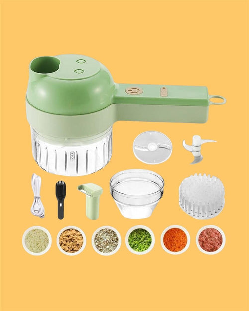 4 in 1 Portable Electric Vegetable Cutter Set i6r2ja-hp