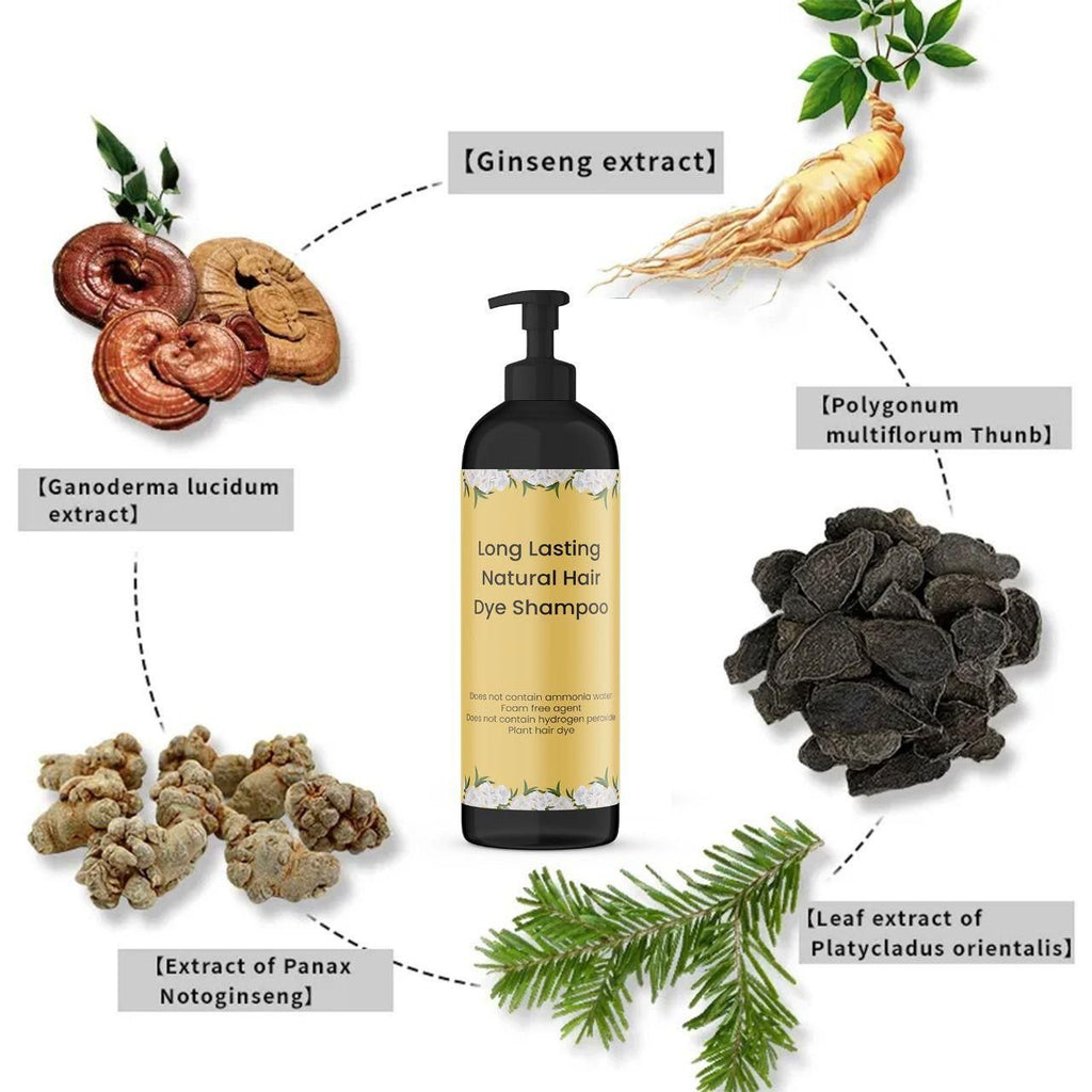 Long Lasting Natural Hair Dye Shampoo 100ML (Pack of 2) i6r2ja-hp