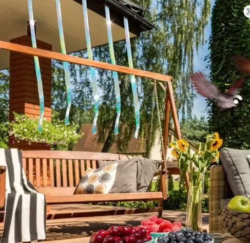 Double Sided Reflective Bird Scare Tape i6r2ja-hp