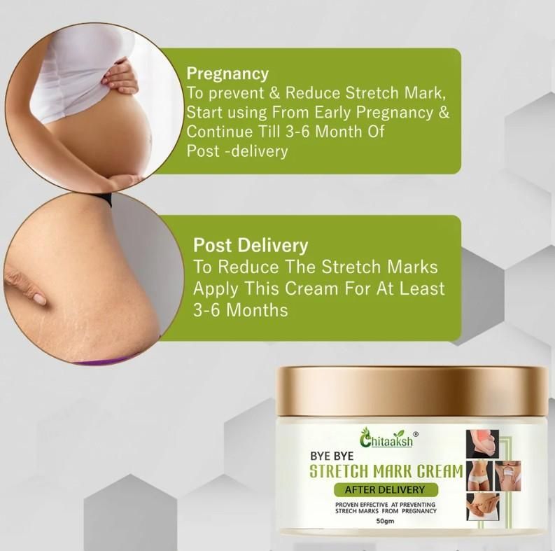 Stretch Mark Removal Cream 50gm Each Pack of 2