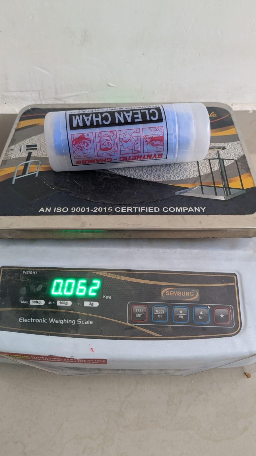 Clean Cham Synthetic Chamois Cloth (Assorted, Pack of 1) i6r2ja-hp