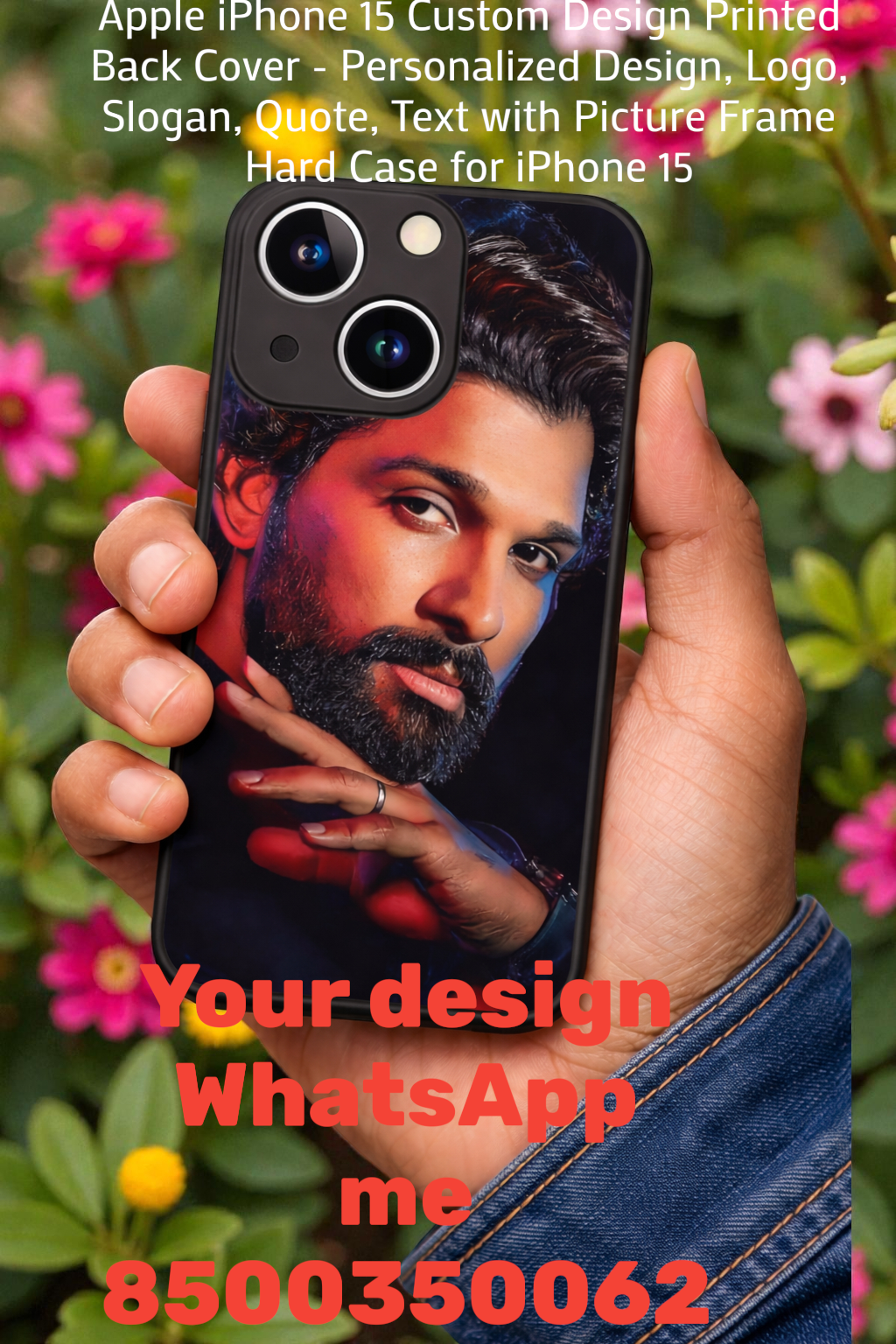 Customized Mobile Case – Personal Photo Printed Back Cover for All Mobile Models