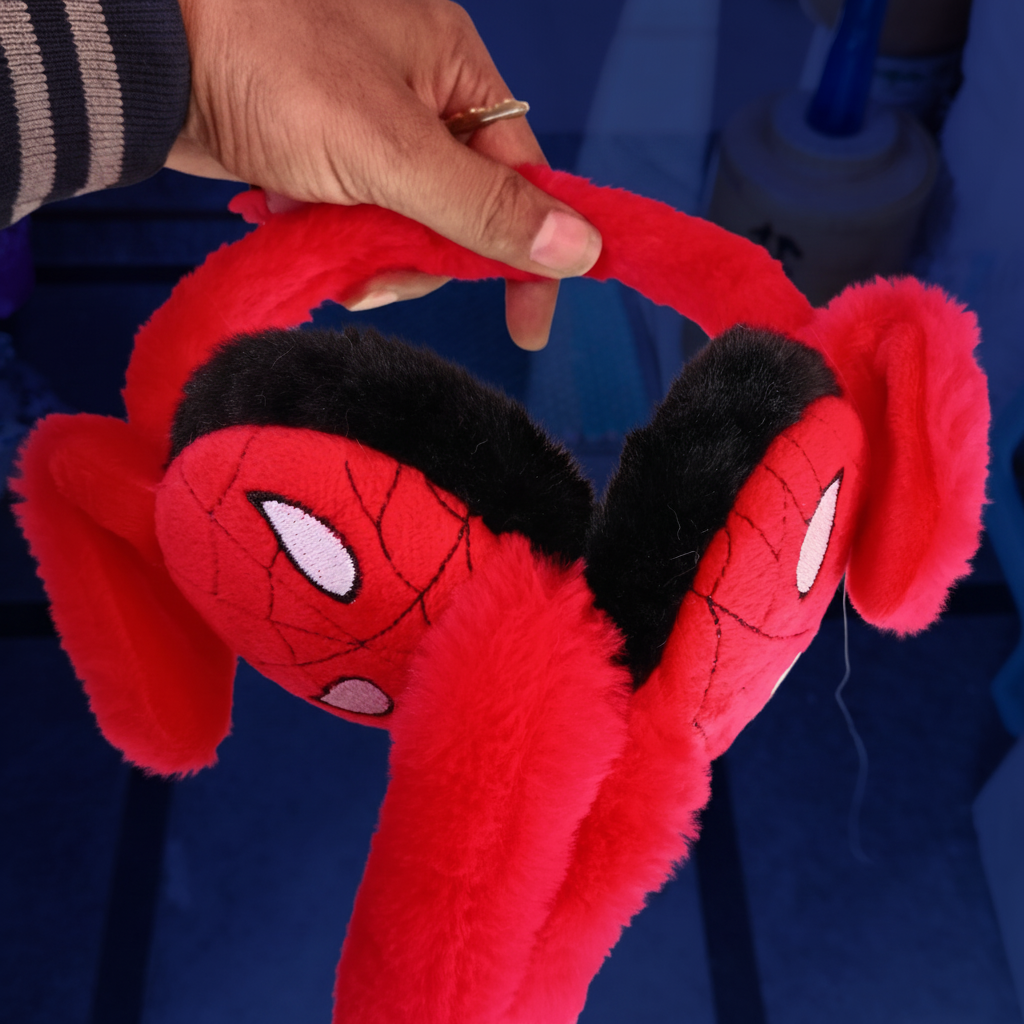 Cartoon Superhero & Character Design | Soft Fur Earmuffs for Boys & Girls