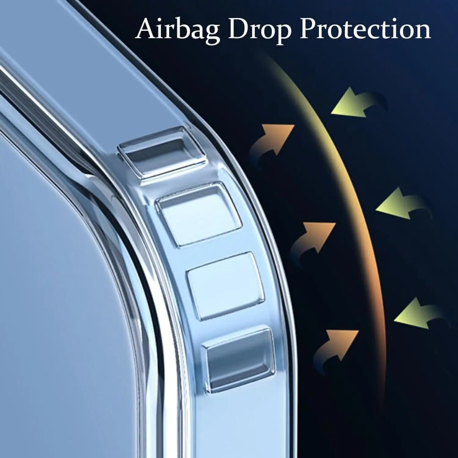 iPhone 16 Plus Magnetic Transparent Case | Shock Proof Design & Camera Protection | Magsafe Wireless Charging case for iPhone 16 Plus | Sleek Hard Crystal Cover - Clear Back